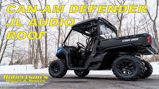 2022 CAN-AM DEFENDER DPS HD9 ROOF AUDIO SYSTEM BY JL AUDIO