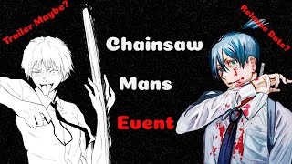 What We Can Expect From The CHAINSAW MAN EVENT| Anime Discussion