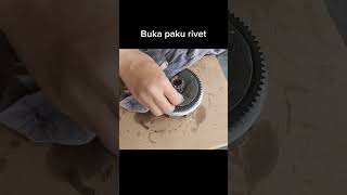 buka paku rivet #ysuku #shorts