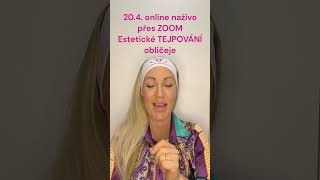 Estetické tejpování obličeje se Světlanou #faceyoga #oblicejovajoga #esteticketejpovani