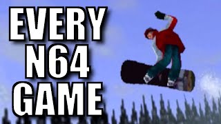 Playing EVERY N64 Game | Part 1 | Games Starting With Numbers