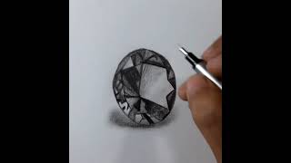 Dibujo a lapiz de una JOYA 💎 Pencil drawing of a JEWEL