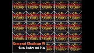 Top Tier Arcade - Samurai Shodown VI - Game Review and Play [4K60FPS]