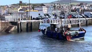 Fishing boats at the IOM