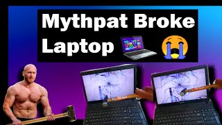 Mythpat Broke His Brand New Op Laptop 😭