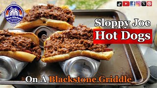 How To Make Sloppy Joe Hot Dogs On A Blackstone Griddle