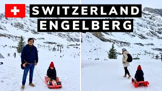 Trip to SWITZERLAND: ENGELBERG with Kids | Musim Dingin dan Salju di SWISS ENGELBERG