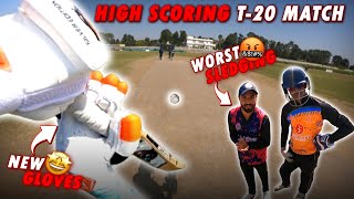 Worst SLEDGING ever in cricket match 😡 || Playing with new batting GLOVES 😍