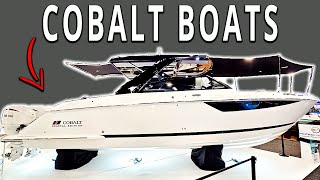 I REALLY Like The Cobalt Boat Look! 2024 Miami Boat Show