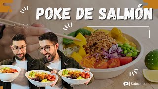 Cómo Hacer el Mejor POKE DE SALMÓN con salsa PICANTE🍣 | Receta Fácil y Saludable