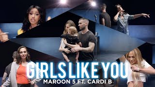 Maroon 5 - Girls Like You ft. Cardi B (Lyrics)