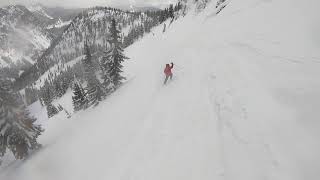 POWDER SKIING AT ALPENTAL APRIL 10, 2021