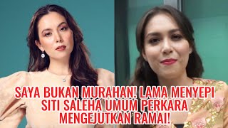 Saya Bukan Murahan! Lama Menyepi Siti Saleha Umum Perkara Mengejutkan Ramai!