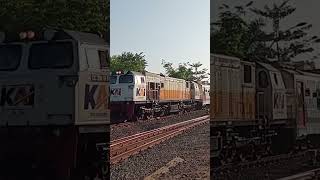 KA SANCAKA PAGI MELINTAS LANGSUNG STASIUN WONOKROMO #keretaapi #keretaapiargobromoanggrek #