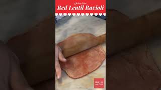 Gluten Free Red Lentil Ravioli