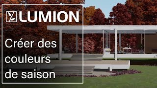 Tutoriel Lumion 12 | Comment créer des couleurs de saison dans vos projets Lumion