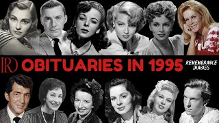 Obituaries in 1995-Famous Celebrities/personalities we've Lost in 1995-EP 1-Remembrance Diaries