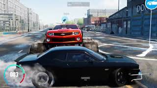 The Crew|Dodge Challenger V.S. Monster Truck Camaro