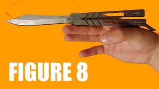 Butterfly Knife Tricks for Beginners #3.8 (Figure 8)