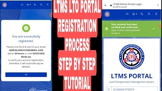 LTMS LTO PORTAL Registration Process | Step by step