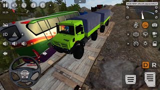 DOWNLOAD MOD BUSSID Truck Mercedes-Benz Offroad # Android Gameplay