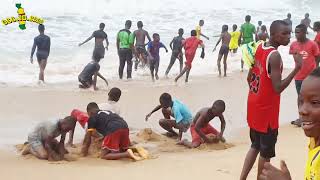 COME AND SEE WHAT GOES ON AT LOME BEACHES EVERY SUNDAY MORNING ⛱️ TOGO Amazing scenes for Tourists