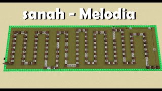 sanah - Melodia - Minecraft Noteblocki