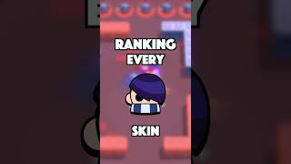 RANKING EVERY EDGAR SKIN IN BRAWL STARS! #brawlstars #brawlstarsgame #shorts