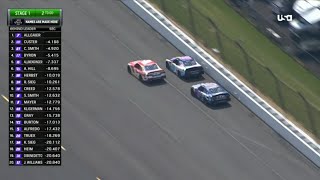 STAGE 1 FINISH - 2024 POCONO MOUNTAINS 225 NASCAR XFINITY SERIES POCONO