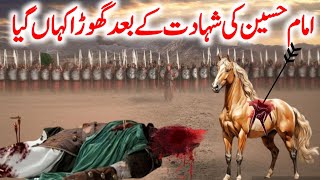 Imam Hussain ka ghora | 10 muharram ka waqya | Ali ka ghora |