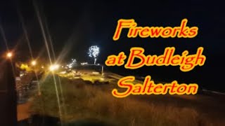 Budleigh Salterton Fireworks and Fishing