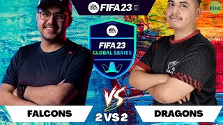 MS DOSSARY - TEAM FALCONS VS TEAM DRAGONS - FIFA 23 / FIFAe CLUB WORD / PRÓ VS PRÓ