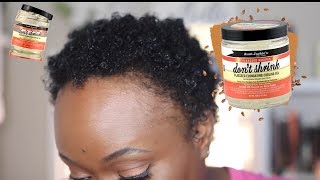 How I do my Twa using Aunt Jackie's flaxseed gel 2020 |NaturalRoxxy