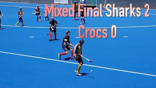 Sharks v Crocs Hockey Mixed Final. Gold Coast Hockey