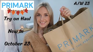 Primark try on haul ~ New in October ~ A/W 23