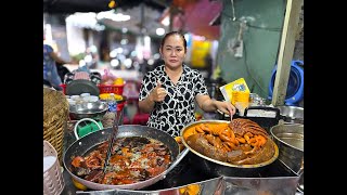 Trùm phá lấu da beo cả ngày buôn bán tấp nập, chiều ung dung xách giỏ tiền về nhà