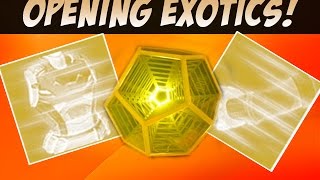 Destiny - Opening 15 Exotic Engrams + Legendaries!