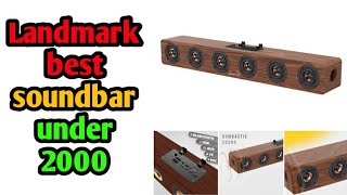 Landmark soundbar best budget soundbar || tech competition