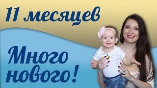 11 месяцев ребенку - развитие, что мы умеем?