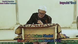 Bab Rukun Sholat || #irsyadulibad