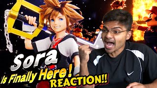 SORA in SUPER SMASH BROS Ultimate Reaction!!