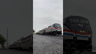 Amtrak Lake Shore Limited #49 Along The Hudson! P32AC-DM #717 Is On The Point!