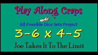 3-6x4-5 Dice Set Soft Table