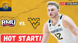 New Era Starts with a BANG! | West Virginia vs. Robert Morris Live Postgame