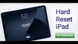 Top 5 Ways to Hard Reset iPad without iTunes or Passcode 2022