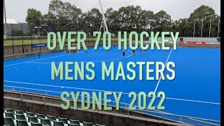 Over 70 Qld v Vic. Mens Masters Hockey