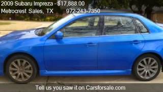 2009 Subaru Impreza WRX for sale in Farmers Branch, TX 75234