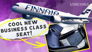 Reviewing Finnair's New Non-Reclining Business Class Seat!