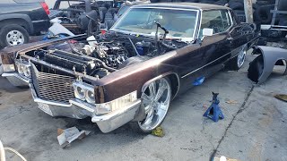 1969 Cadillac coupe Deville 5.3 ls swap