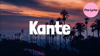 Davido - KANTE  ( lyrics) ft. fave